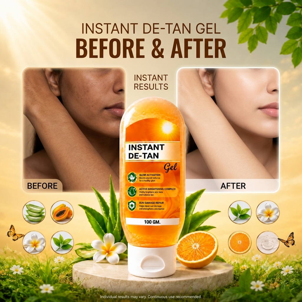 Instant De-tan Gel